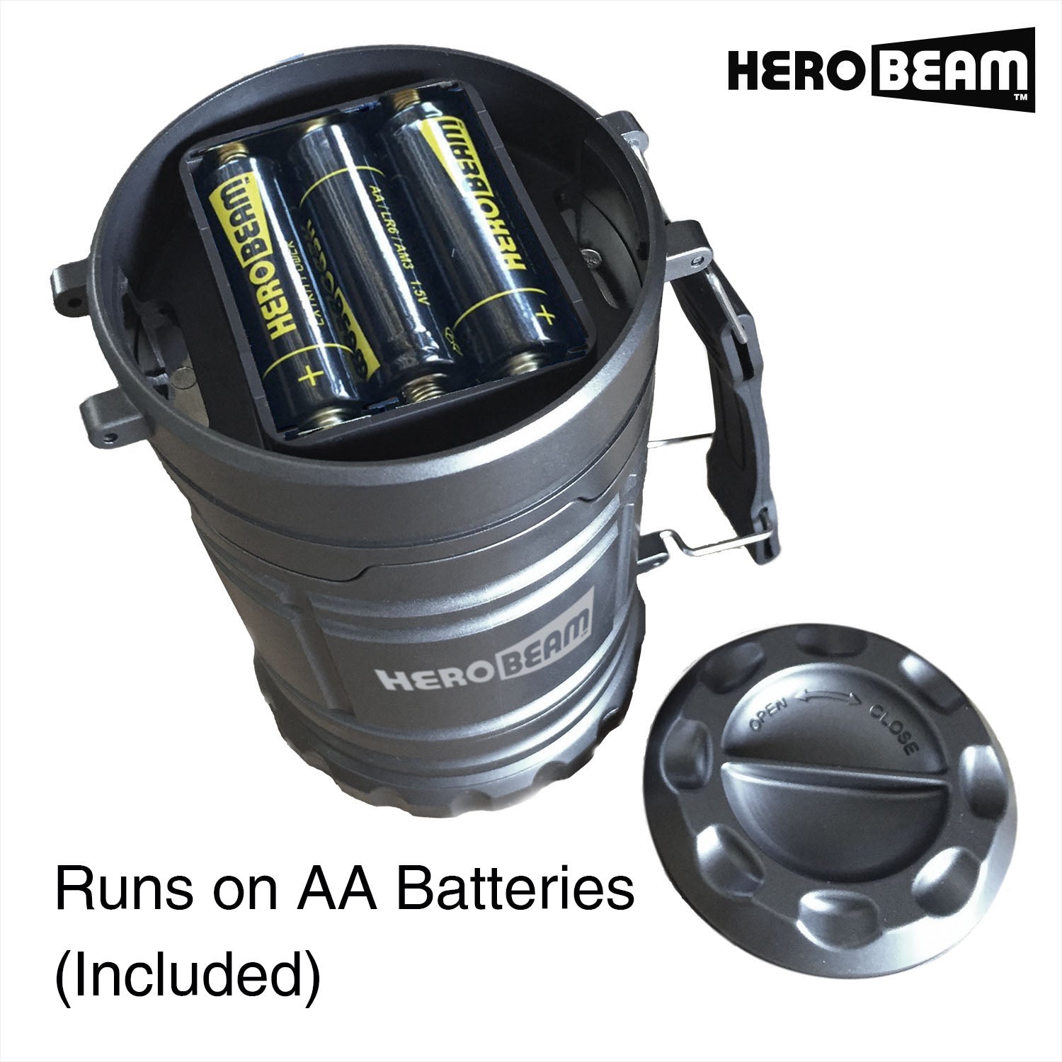 HeroBeam® LED Lantern V2.0 with Flashlight