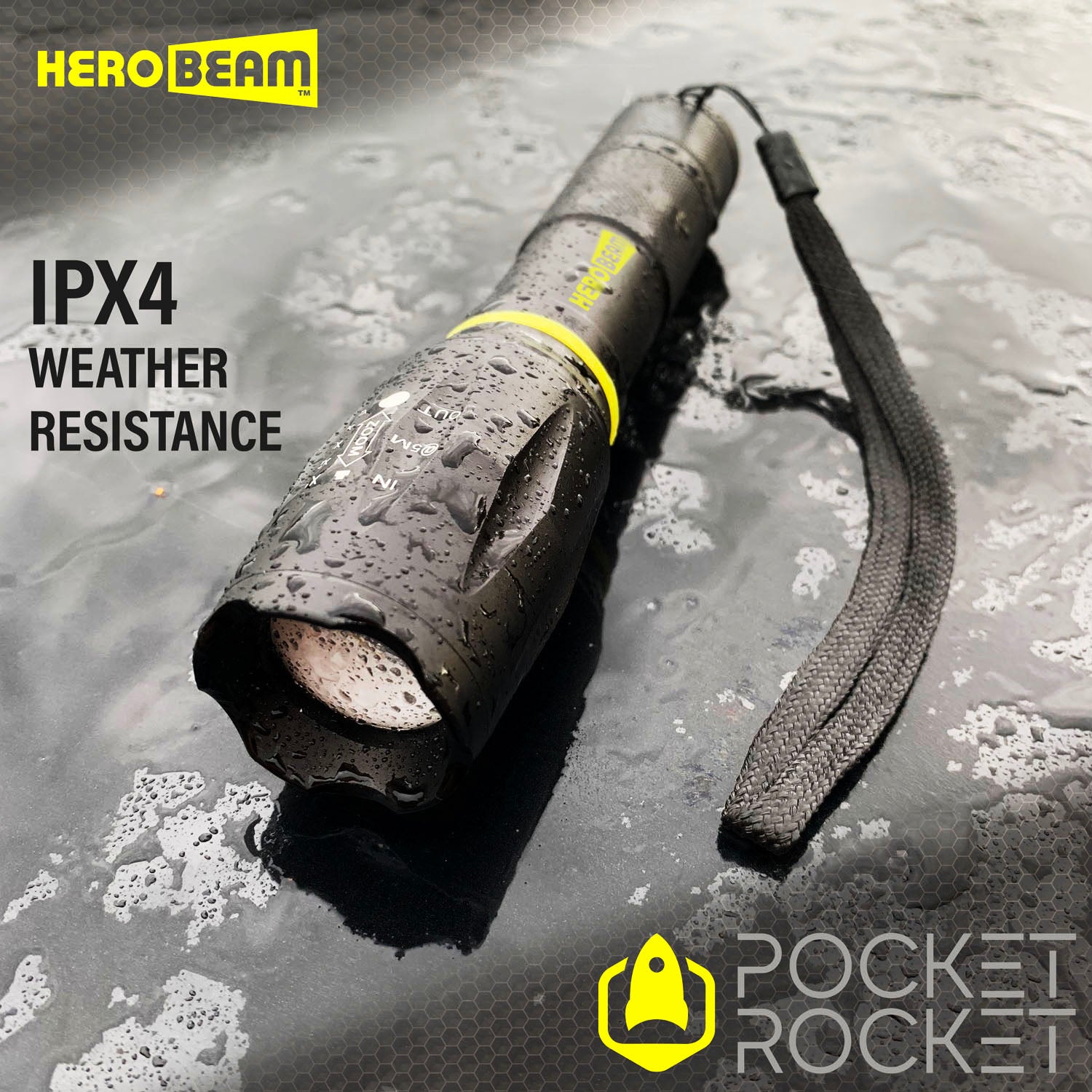 HEROBEAM® Pocket Rocket Tactical Flashlight